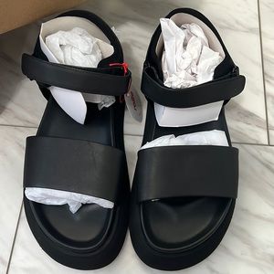 Brand New Rollie Australia Acme Sandals in Black size 12